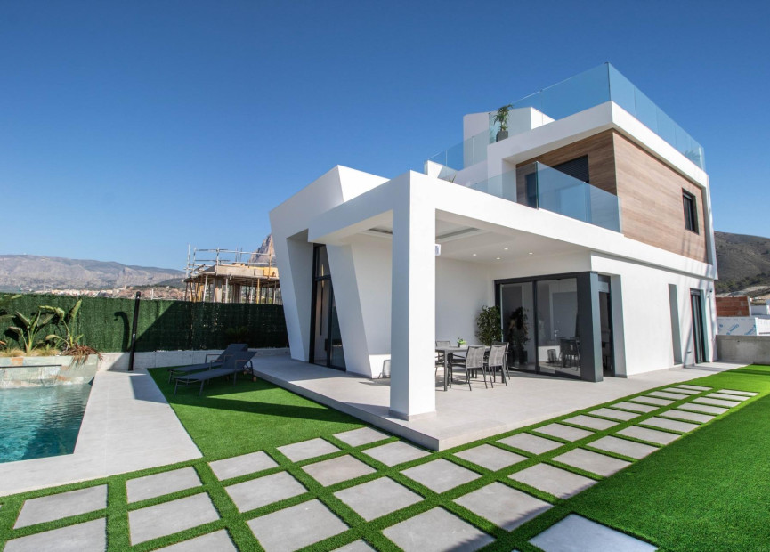 New Build - 4. House - Detached Villa - Finestrat - Benidorm