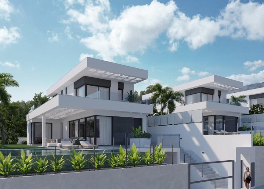 New Build - 4. House - Detached Villa - Finestrat - Benidorm