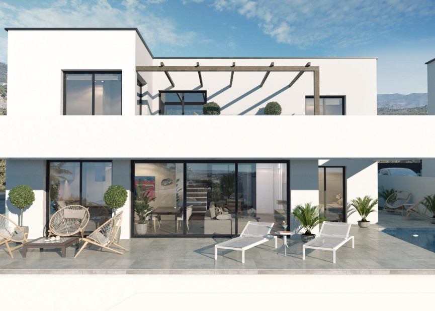 New Build - 4. House - Detached Villa - Finestrat - Benidorm