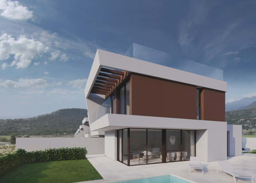 New Build - 4. House - Detached Villa - Finestrat - Benidorm