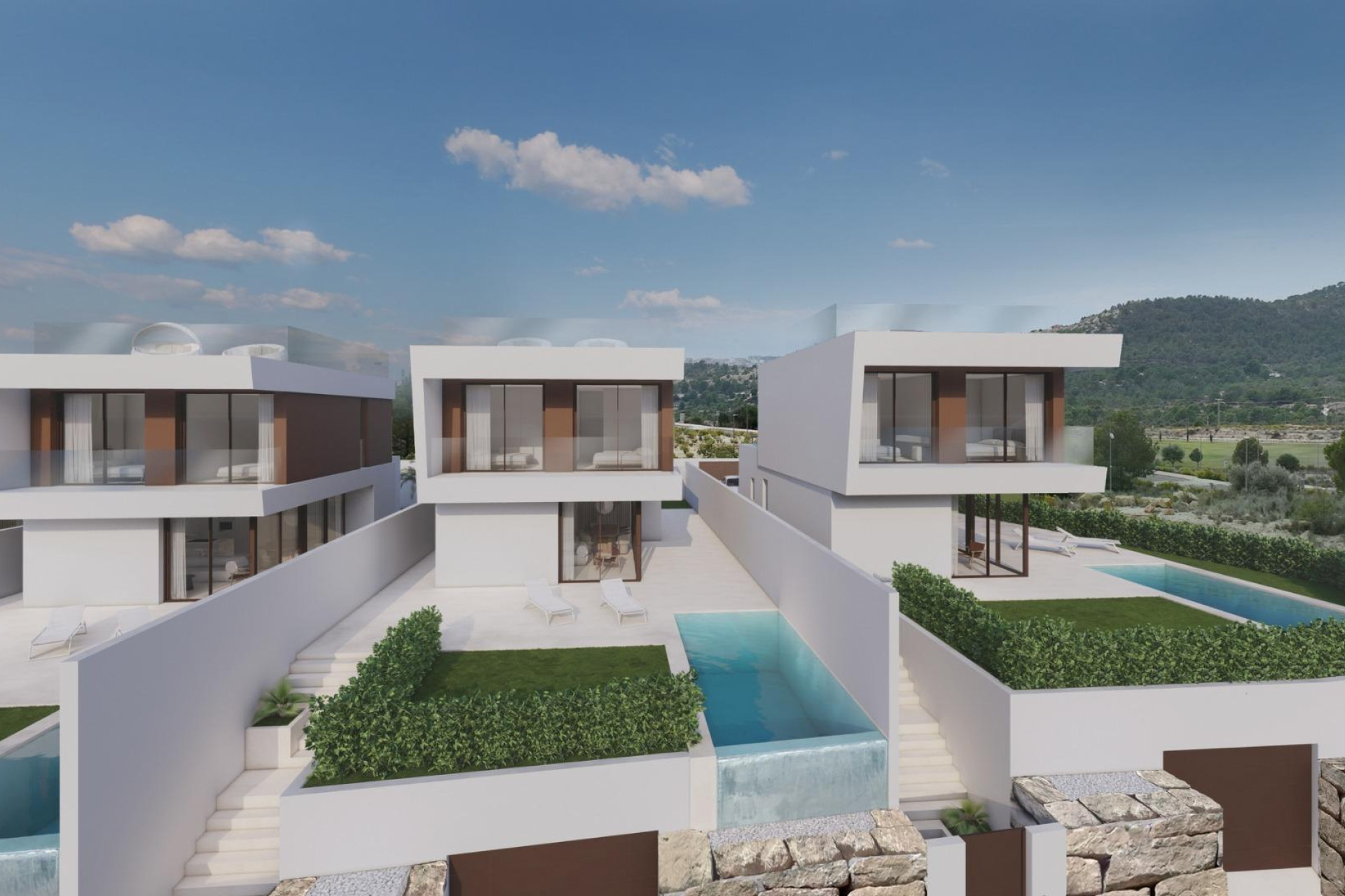 New Build - 4. House - Detached Villa - Finestrat - Benidorm