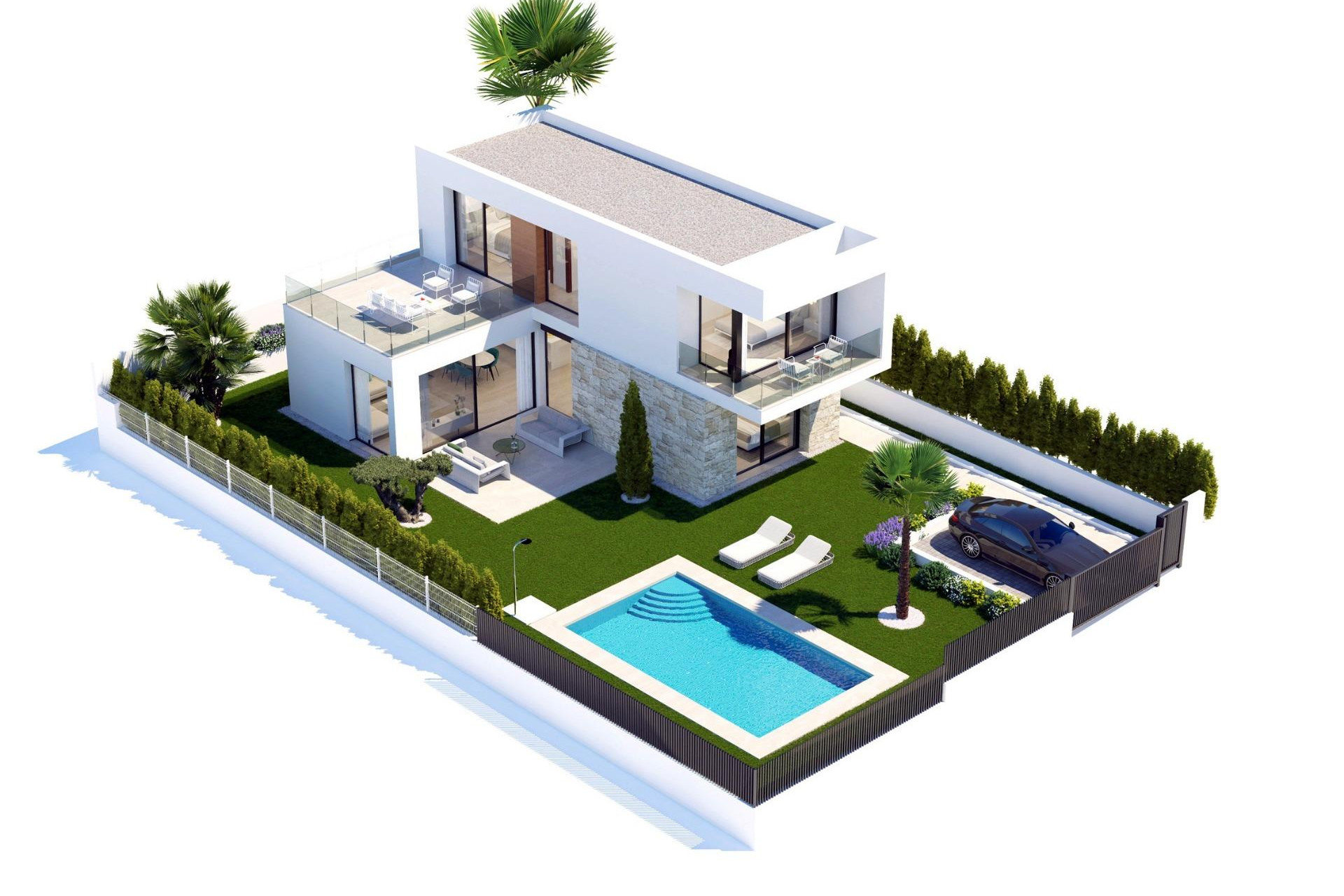 New Build - 4. House - Detached Villa - Finestrat - Benidorm