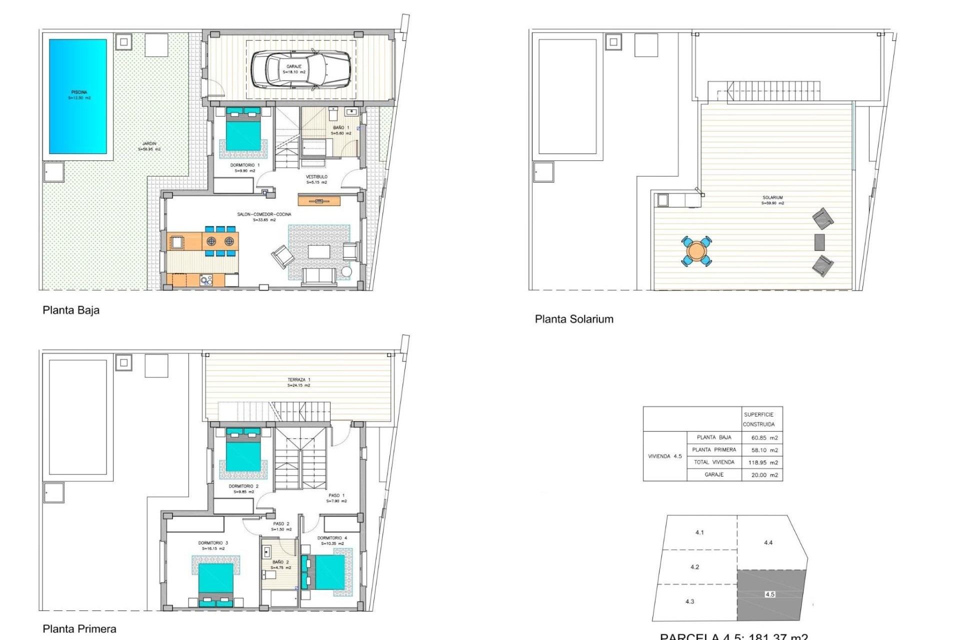 New Build - 4. House - Detached Villa - Los Belones - La Manga