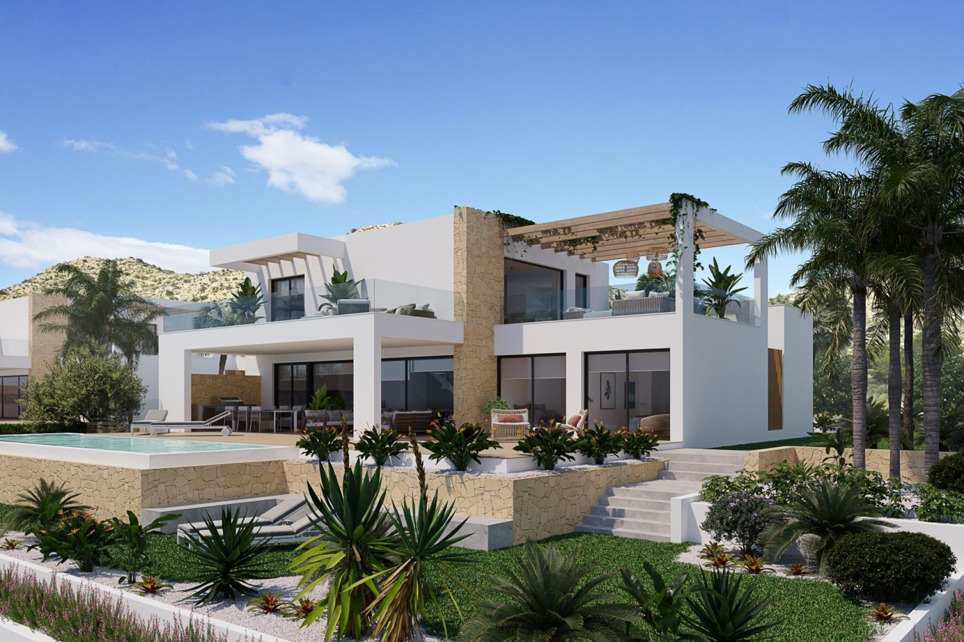 New Build - 4. House - Detached Villa - Monforte del Cid - Elche/Elx