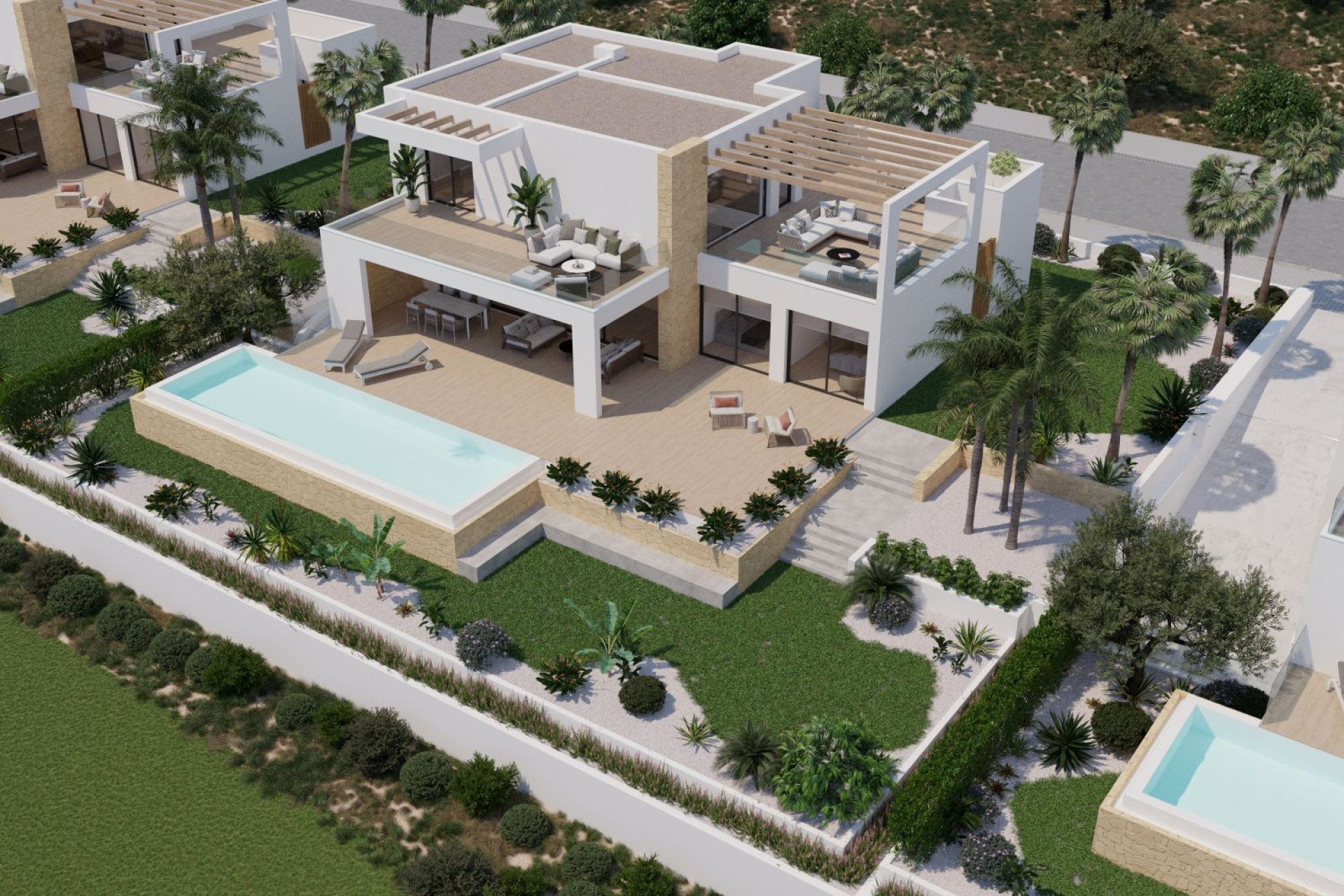 New Build - 4. House - Detached Villa - Monforte del Cid - Elche/Elx