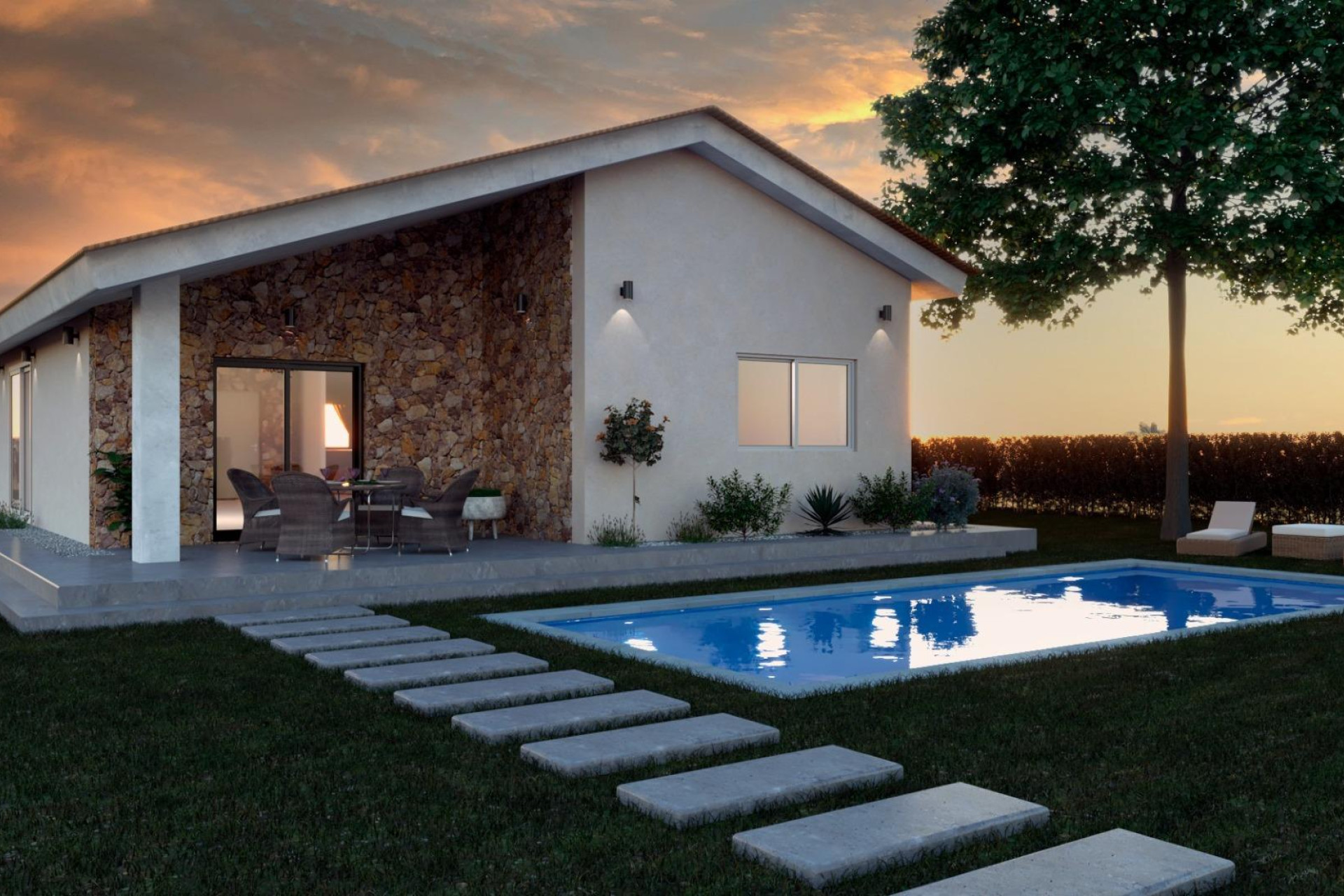 New Build - 4. House - Detached Villa - Moratalla - Murcia