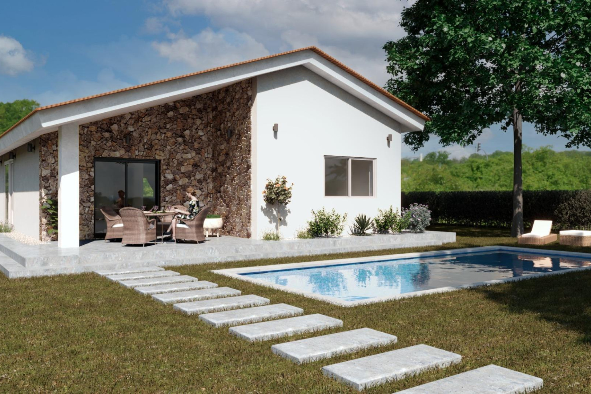 New Build - 4. House - Detached Villa - Moratalla - Murcia