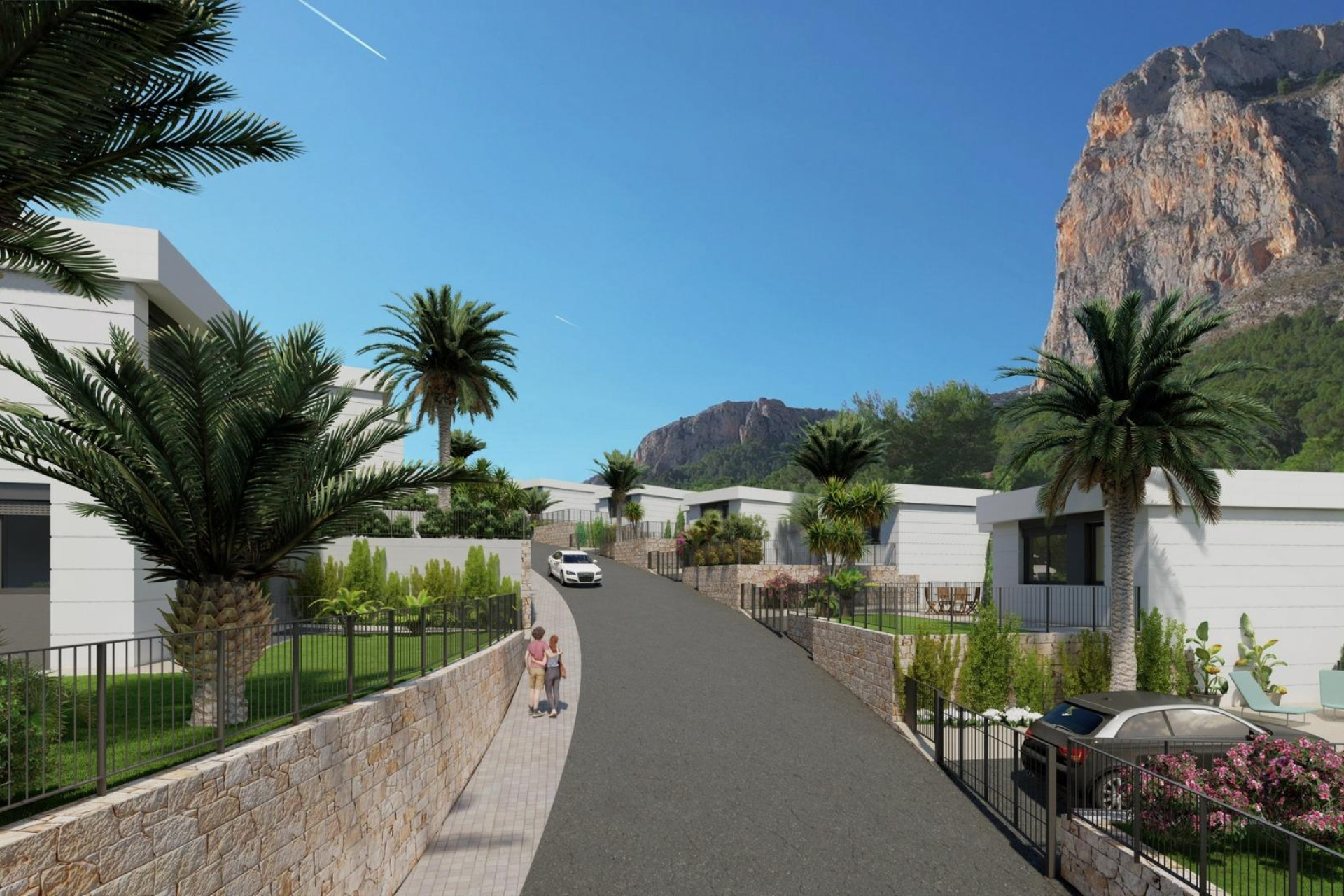 New Build - 4. House - Detached Villa - Polop - Benidorm