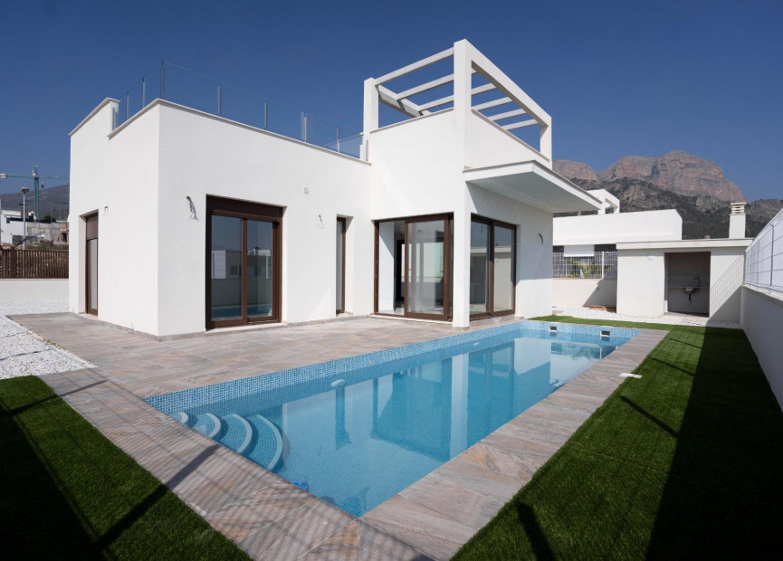 New Build - 4. House - Detached Villa - Polop - Benidorm