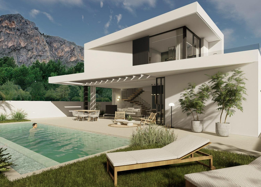 New Build - 4. House - Detached Villa - Polop - Benidorm