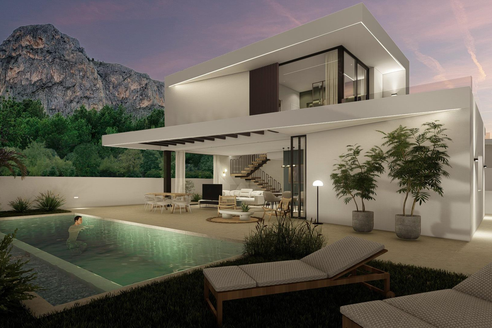 New Build - 4. House - Detached Villa - Polop - Benidorm