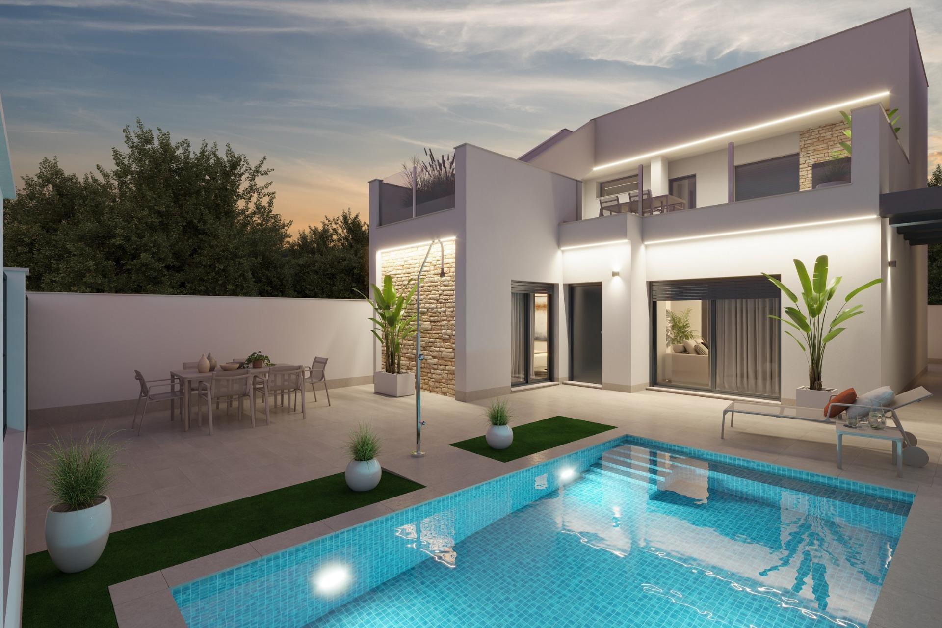 New Build - 4. House - Detached Villa - San Javier - Los Alcazares