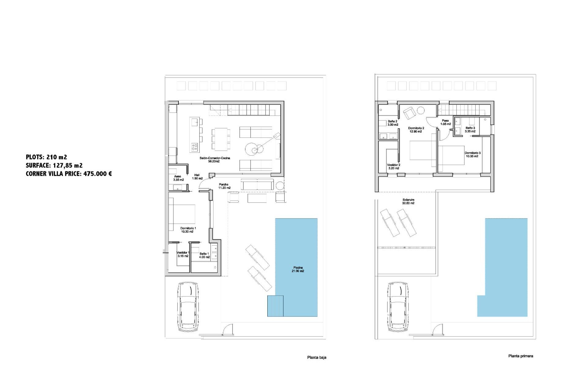 New Build - 4. House - Detached Villa - San Javier - Los Alcazares