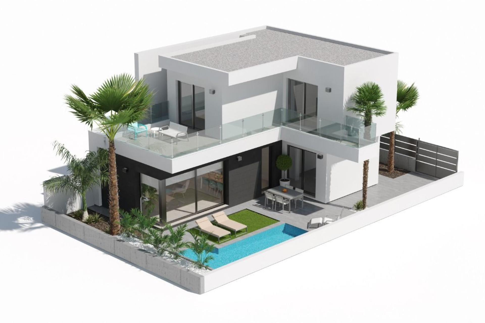 New Build - 4. House - Detached Villa - San Javier - Los Alcazares