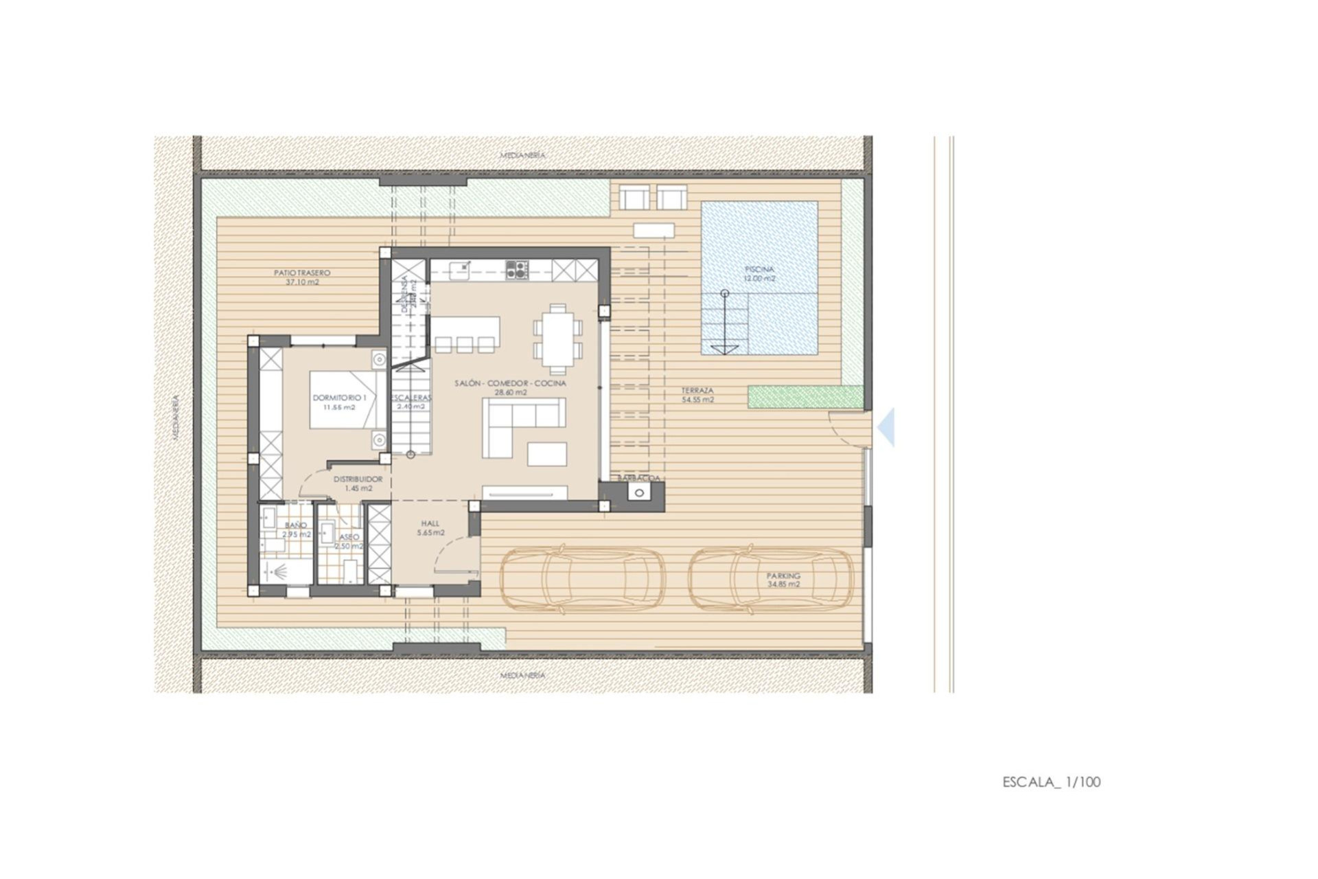 New Build - 4. House - Detached Villa - San Juan de los Terreros - Vera