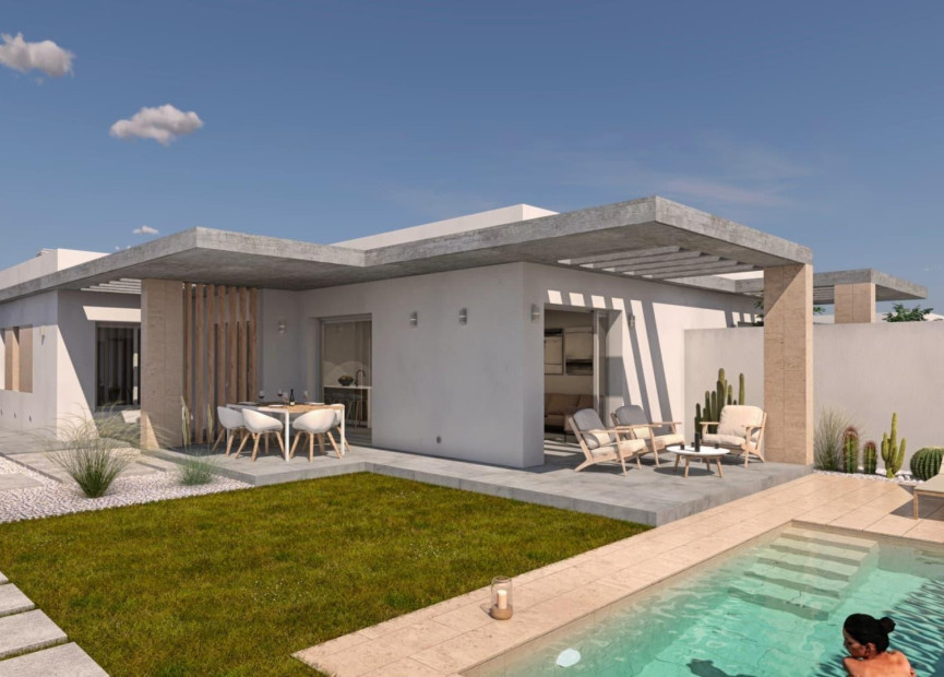 New Build - 4. House - Detached Villa - Santiago de Ribera - Los Alcazares