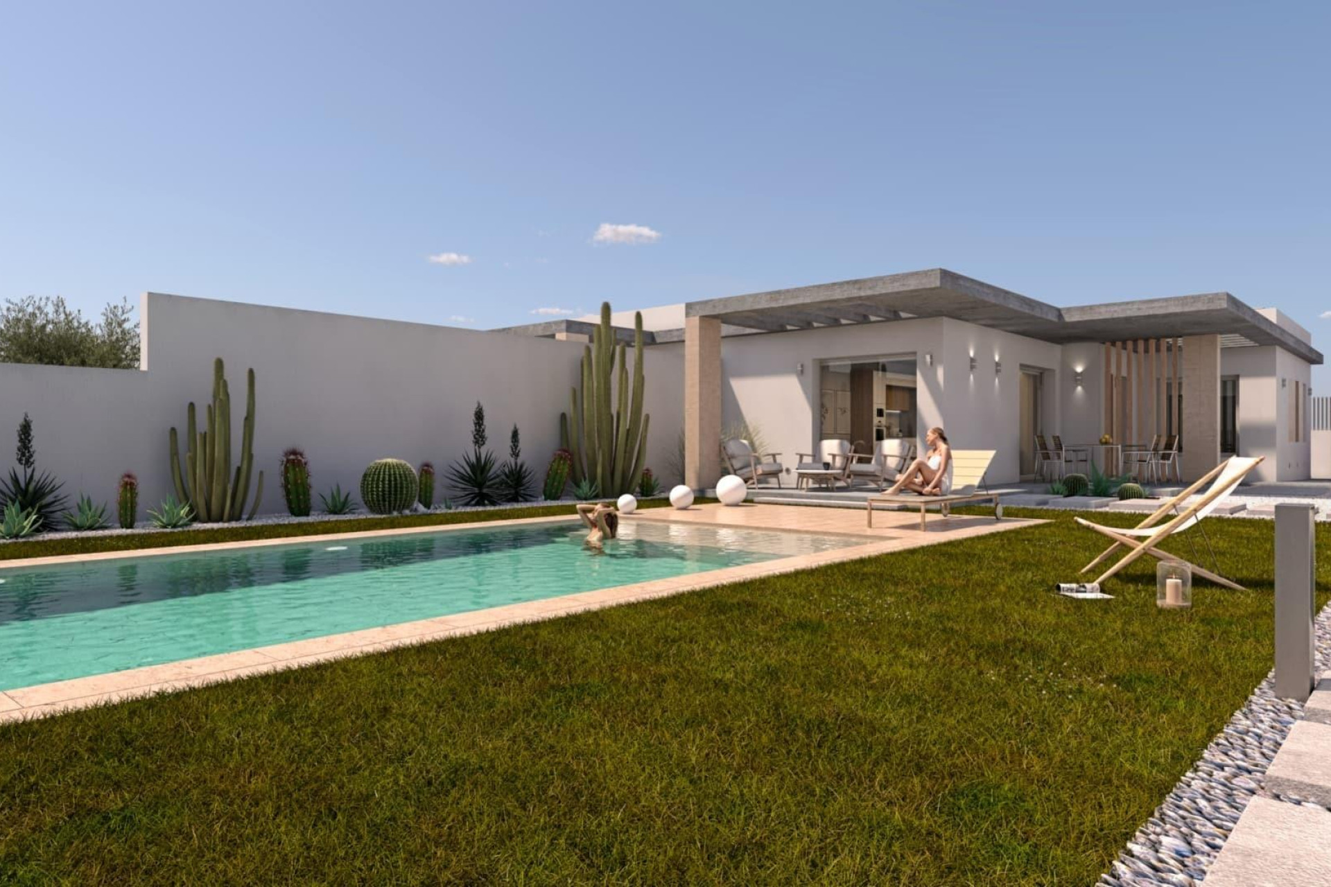 New Build - 4. House - Detached Villa - Santiago de Ribera - Los Alcazares