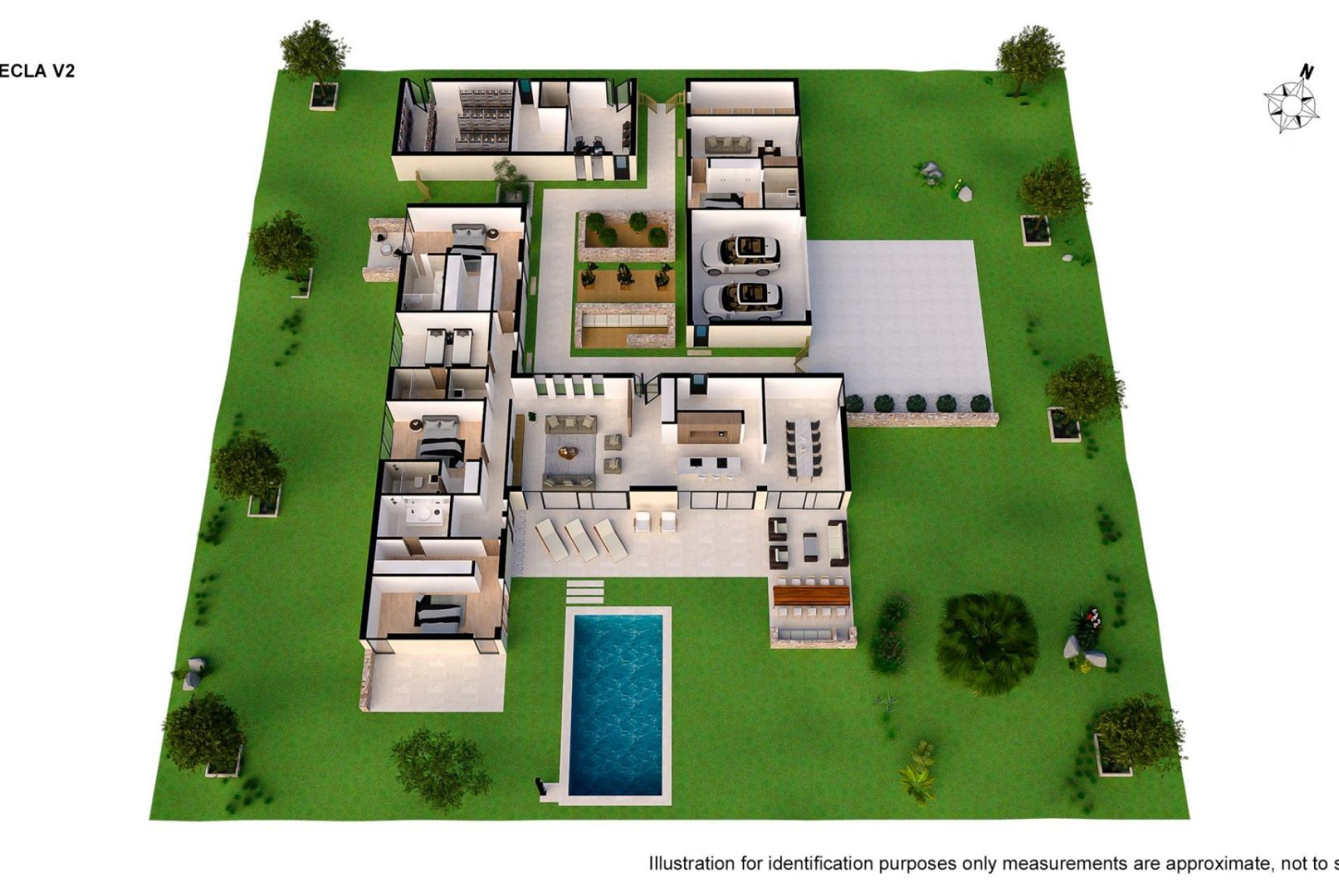 New Build - 4. House - Detached Villa - Yecla - Pinoso