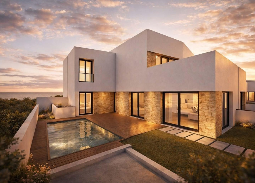New build - 4. Semi-detached villa - Bigastro - Costa Blanca South