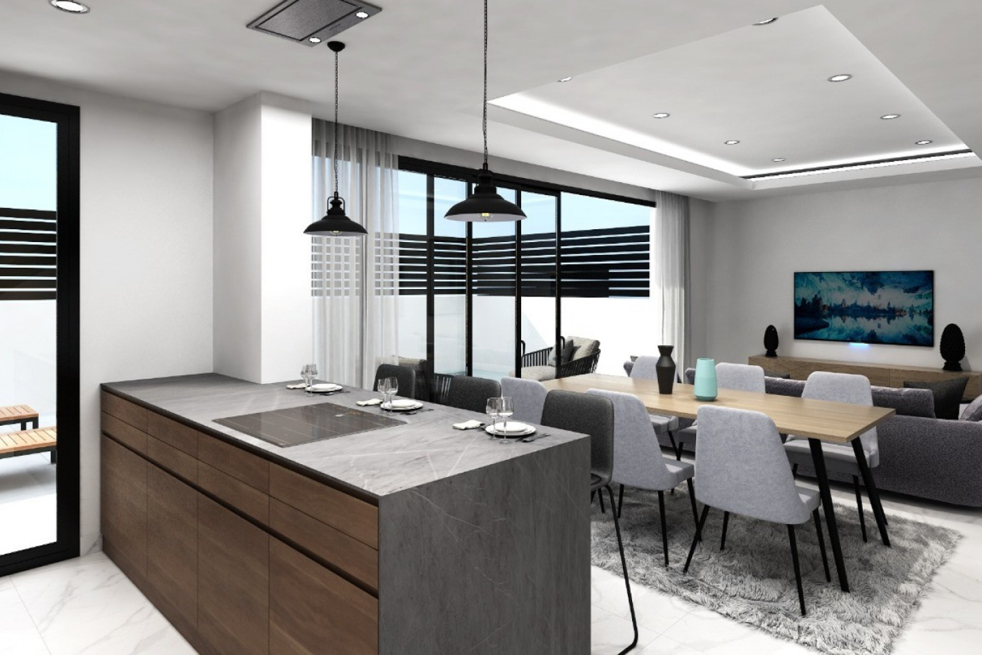 New build - 4. Semi-detached villa - Los Montesinos - Costa Blanca South