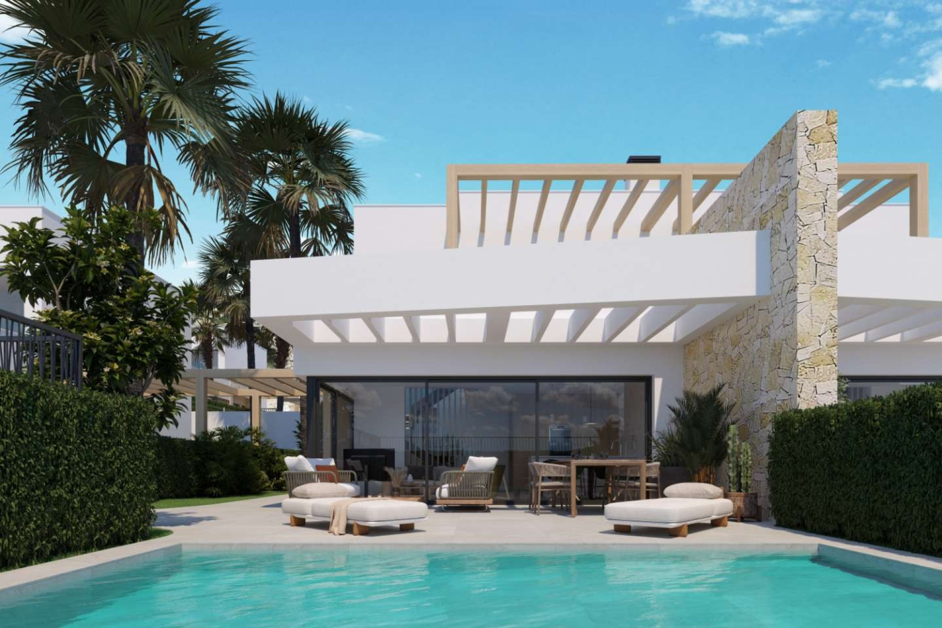 New build - 4. Semi-detached villa - Monforte del Cid - Costa Blanca North