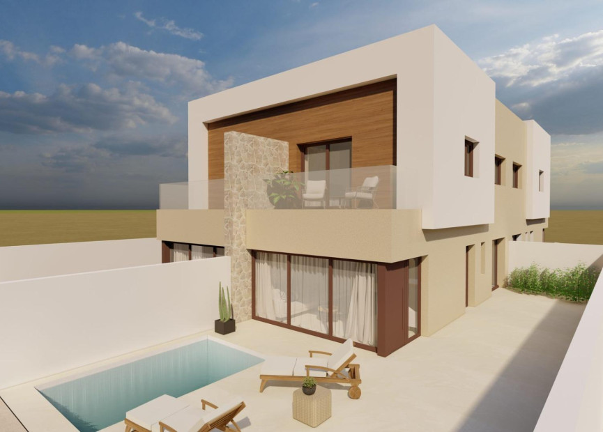 New build - 4. Semi-detached villa - San Javier - Costa Calida