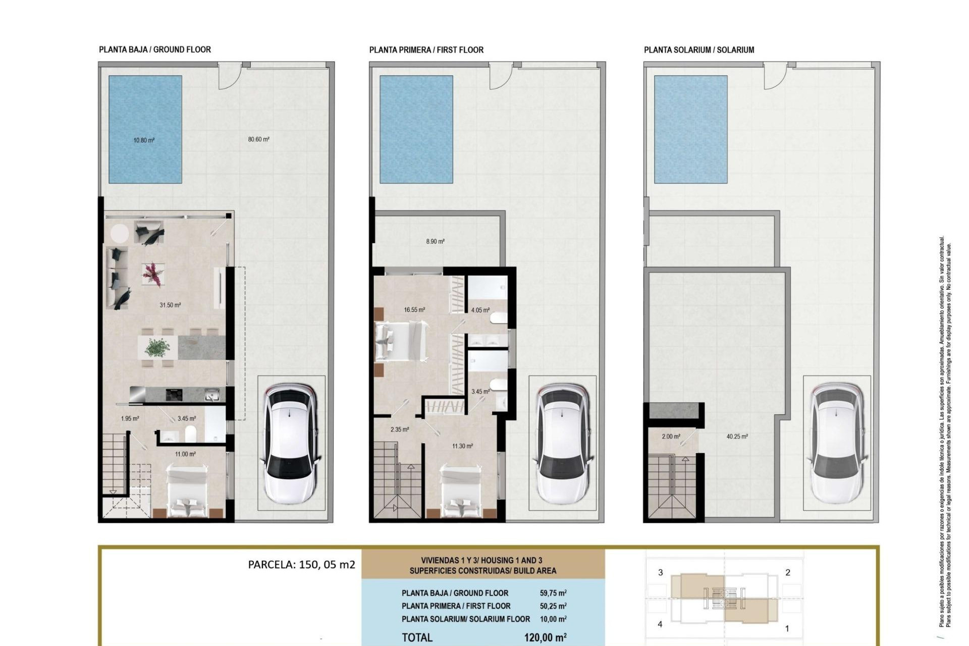 New build - 4. Semi-detached villa - San Javier - Costa Calida