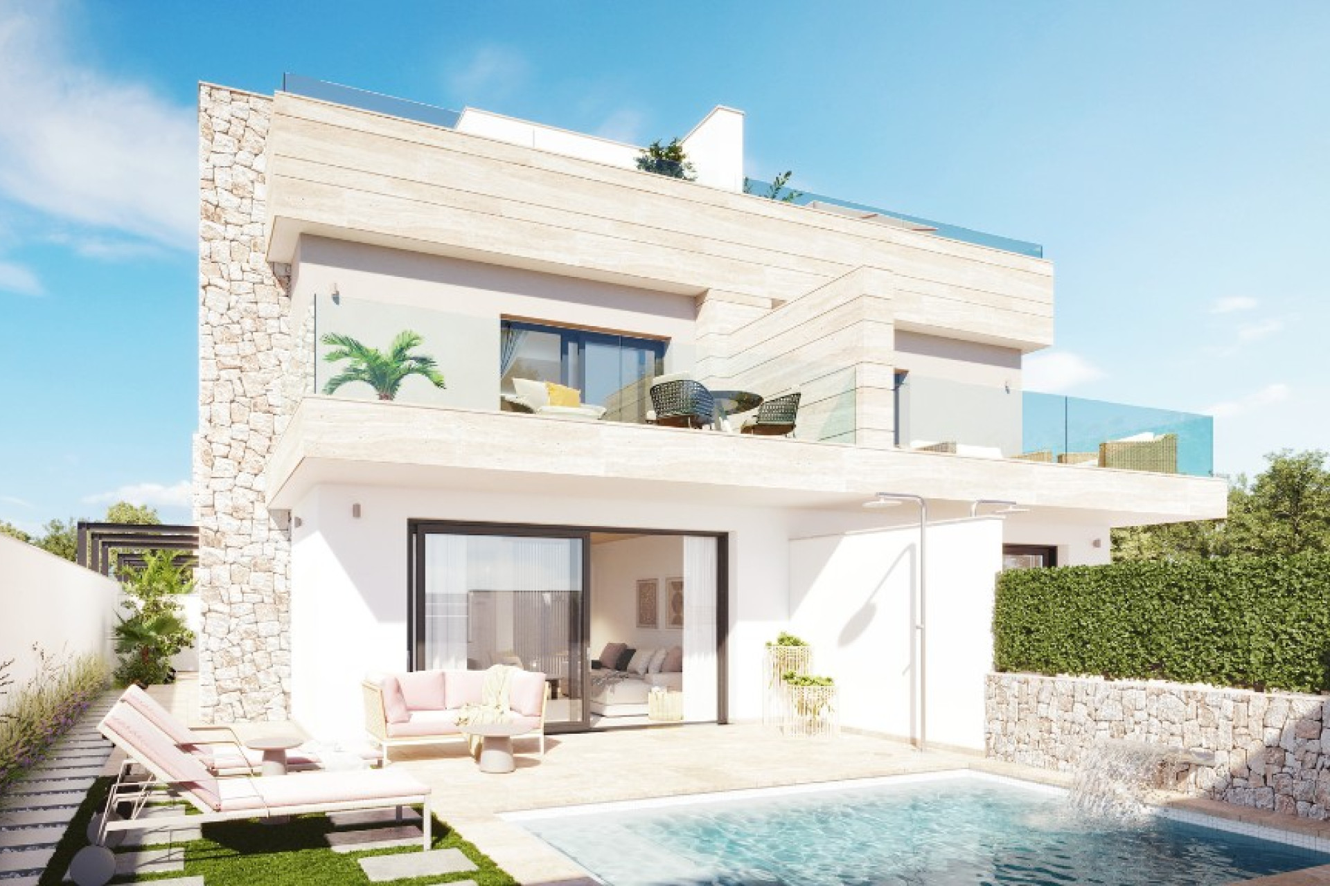 New build - 4. Semi-detached villa - San Pedro del Pinatar - Costa Calida