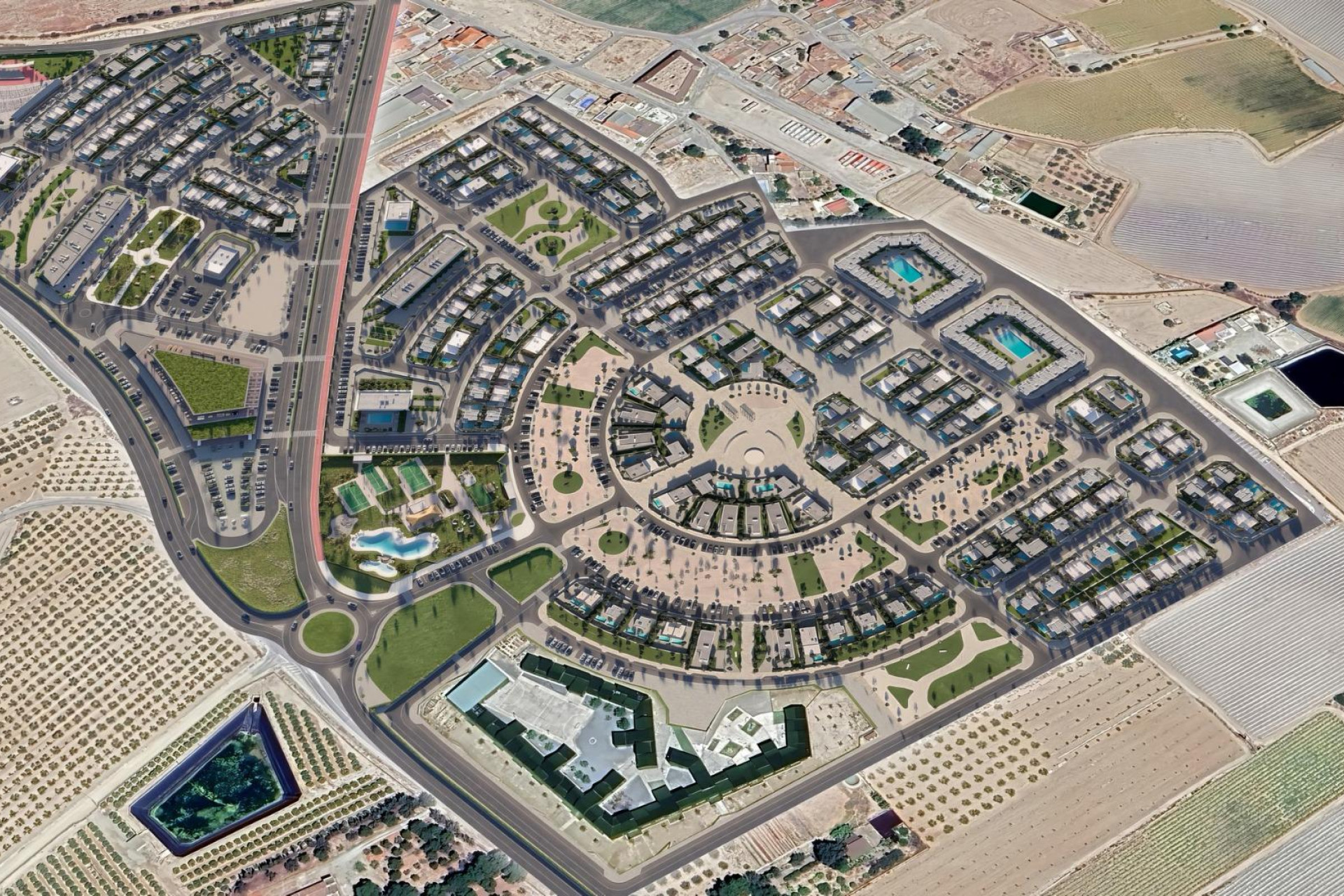 New build - 4. Semi-detached villa - Torre Pacheco - Costa Calida