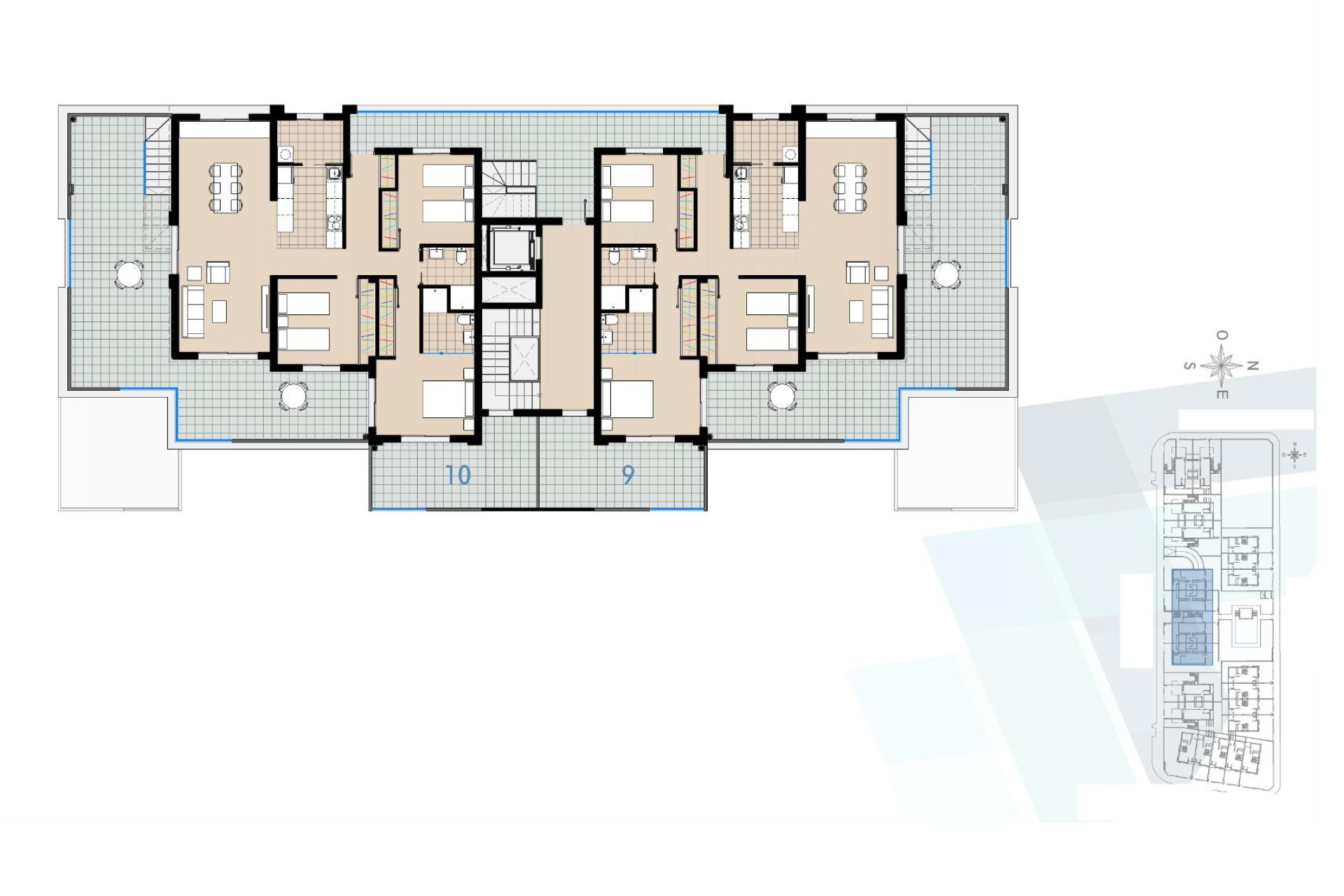 New Build - Apartment - Pilar de la Horadada - El Mojón