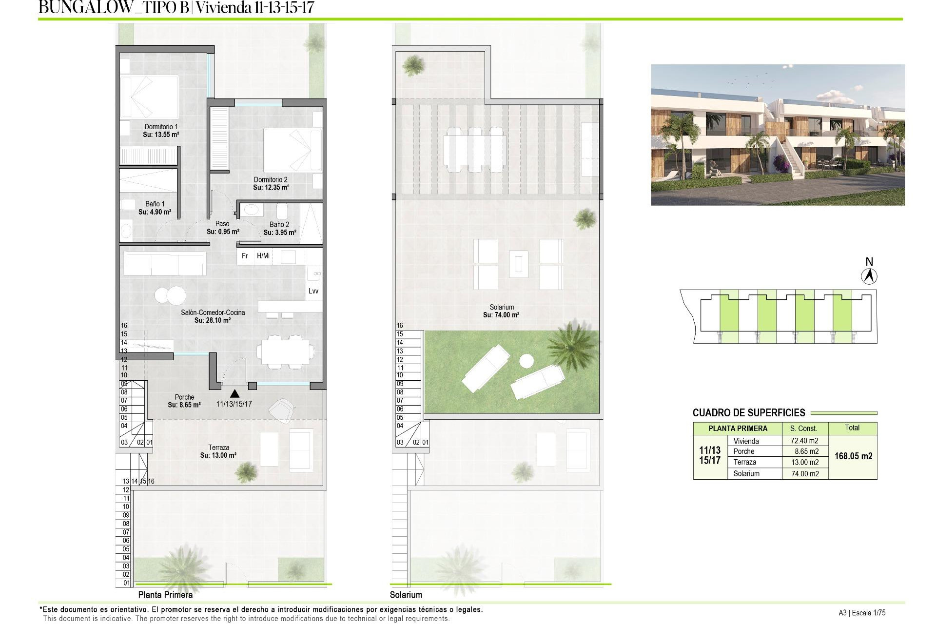 New Build - Bungalow - Alhama De Murcia - Murcia