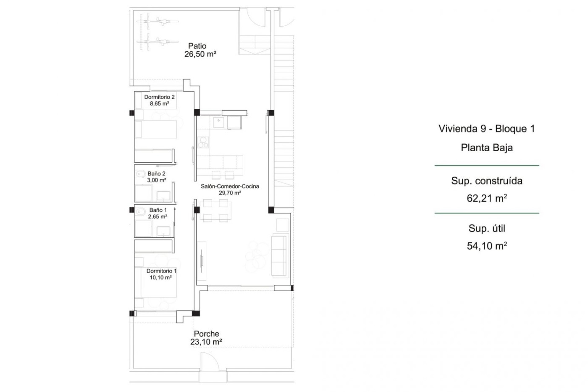 New Build - Bungalow - Orihuela Costa