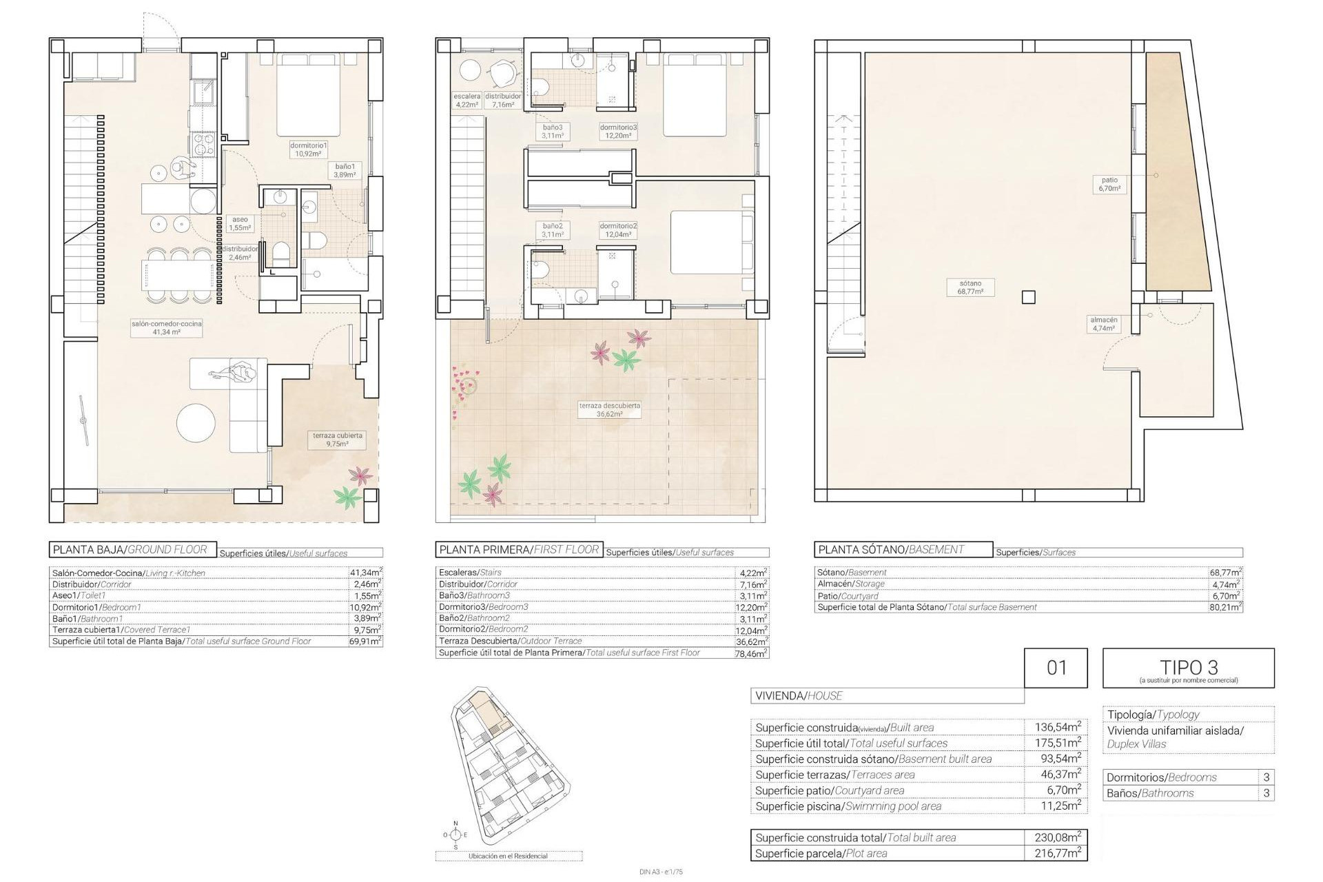 New Build - Villa - Hondón de las Nieves - Pinoso