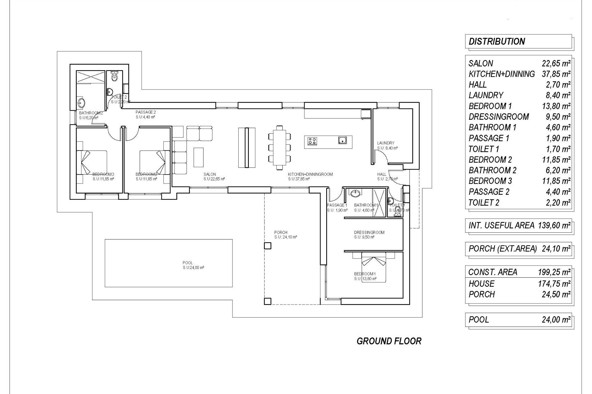 New Build - Villa - Pinoso