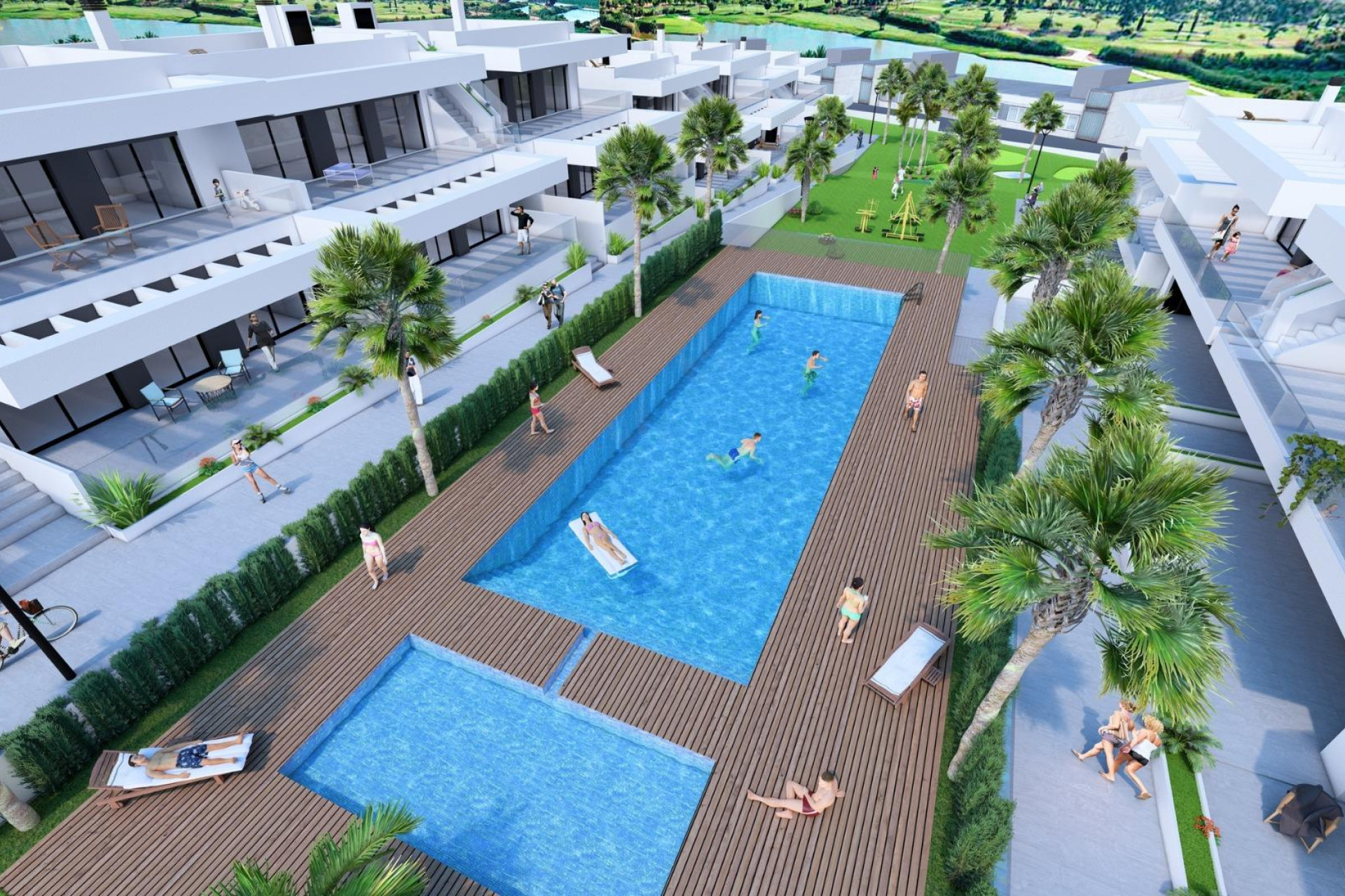 Nieuwbouw Woningen - 1. Apartment / flat - Algorfa - La Finca Golf