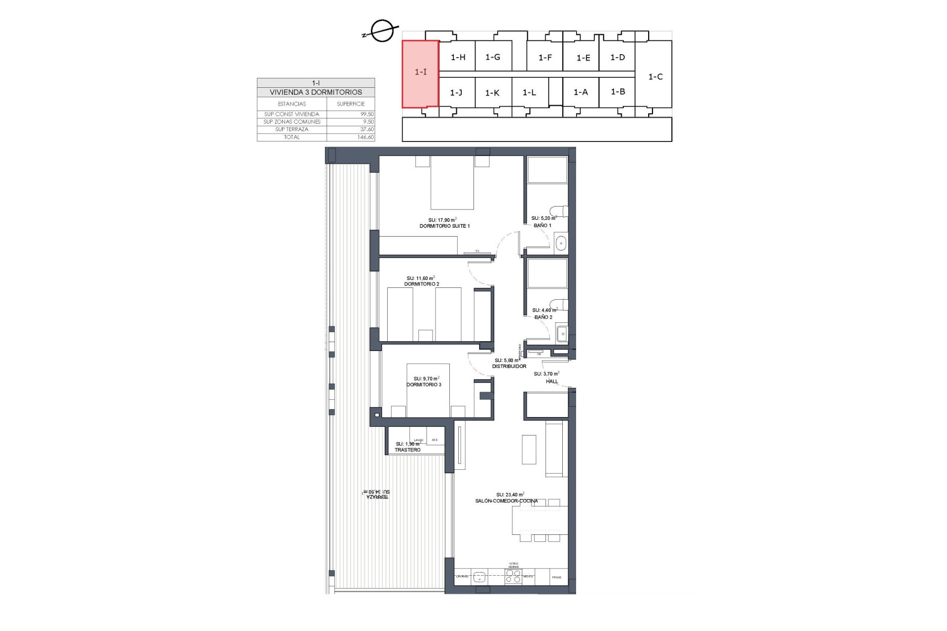 Nieuwbouw Woningen - 1. Apartment / flat - Benijofar - Rojales