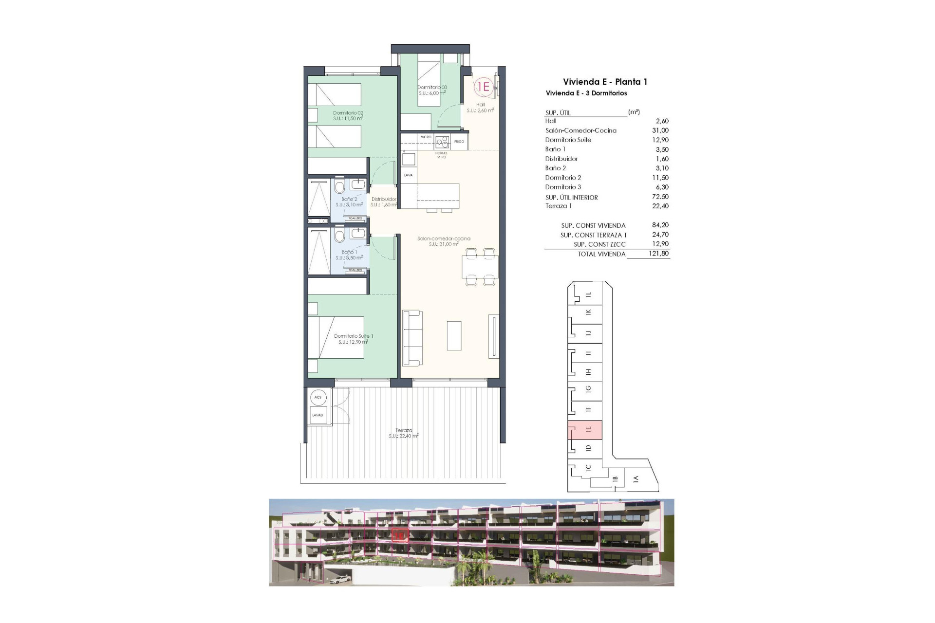 Nieuwbouw Woningen - 1. Apartment / flat - Benijofar - Rojales