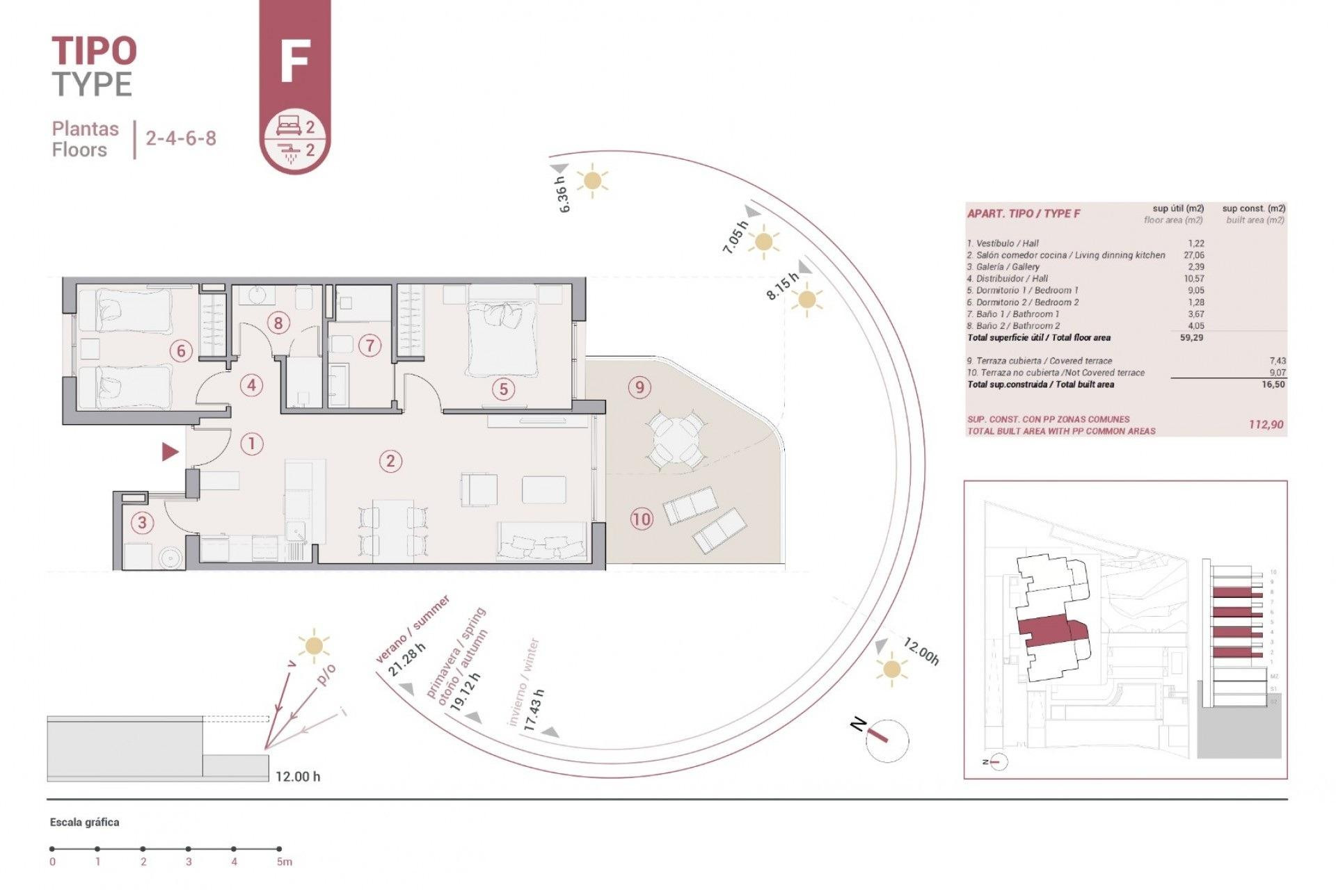 Nieuwbouw Woningen - 1. Apartment / flat - Calpe