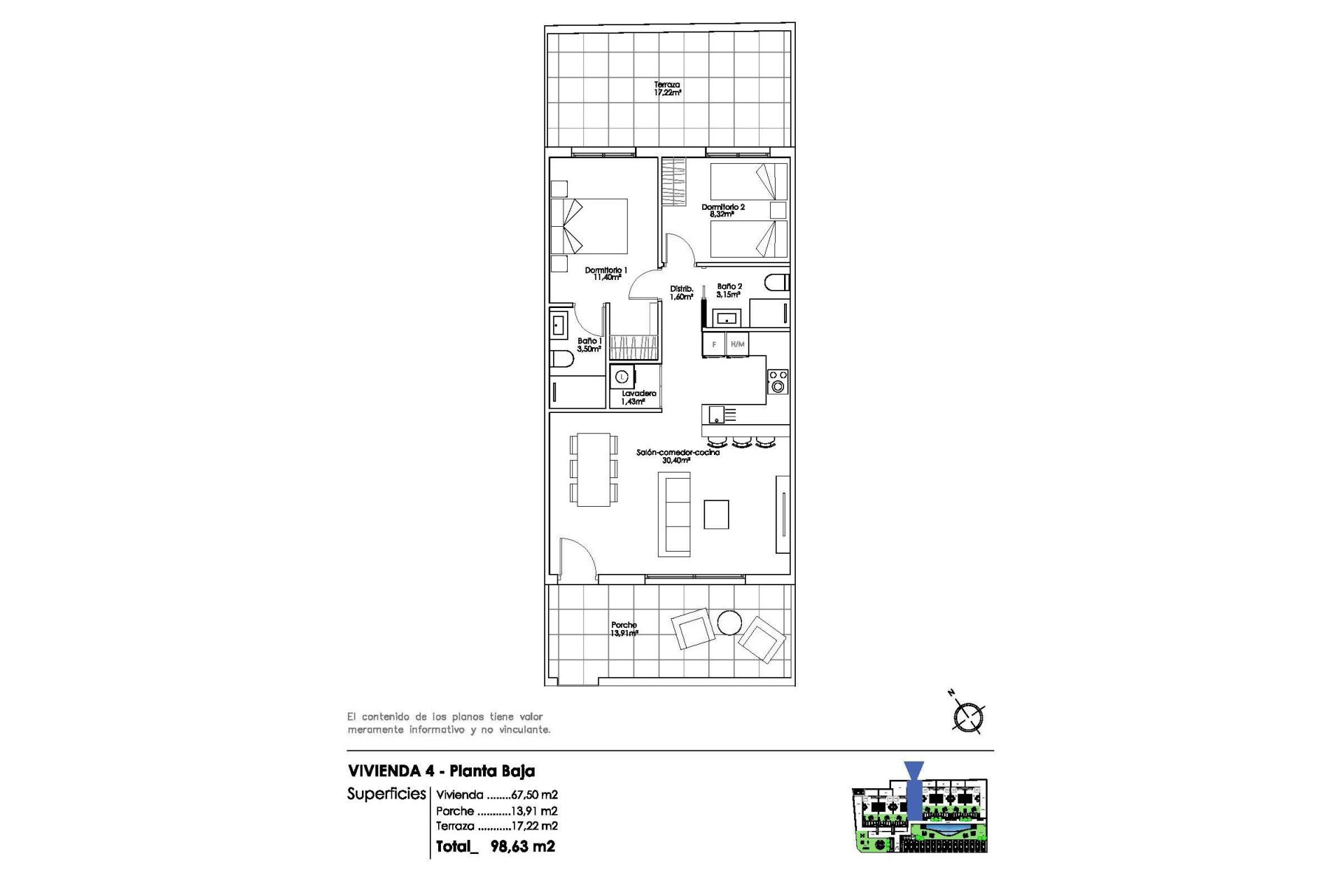 Nieuwbouw Woningen - 1. Apartment / flat - Pilar de la Horadada - Parque Ramon eugenio Escudero