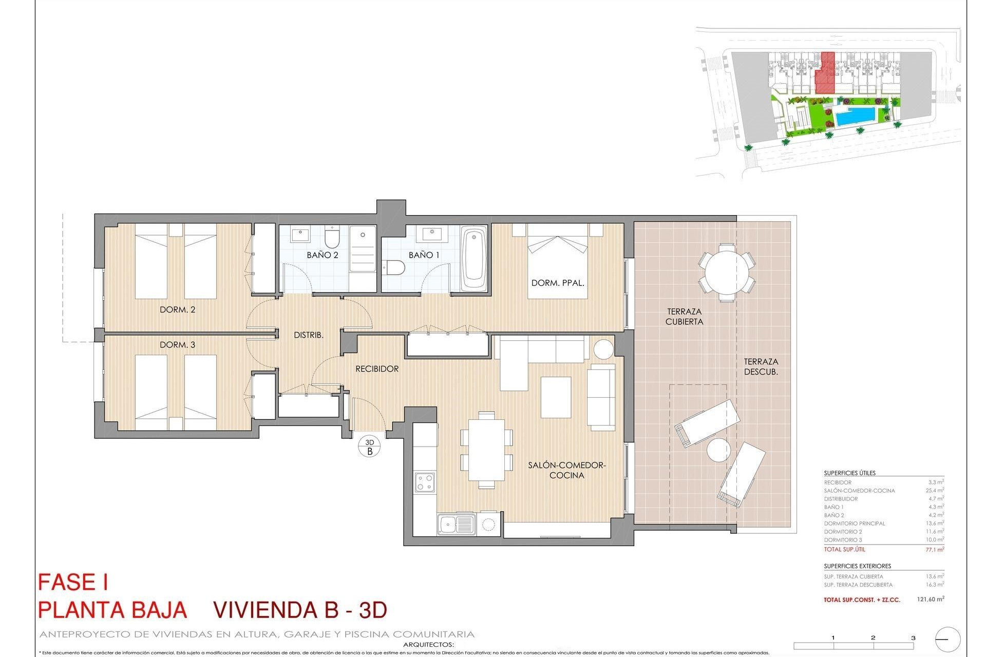 Nieuwbouw woningen - 1. Appartement / flat - Aguilas - Costa Calida