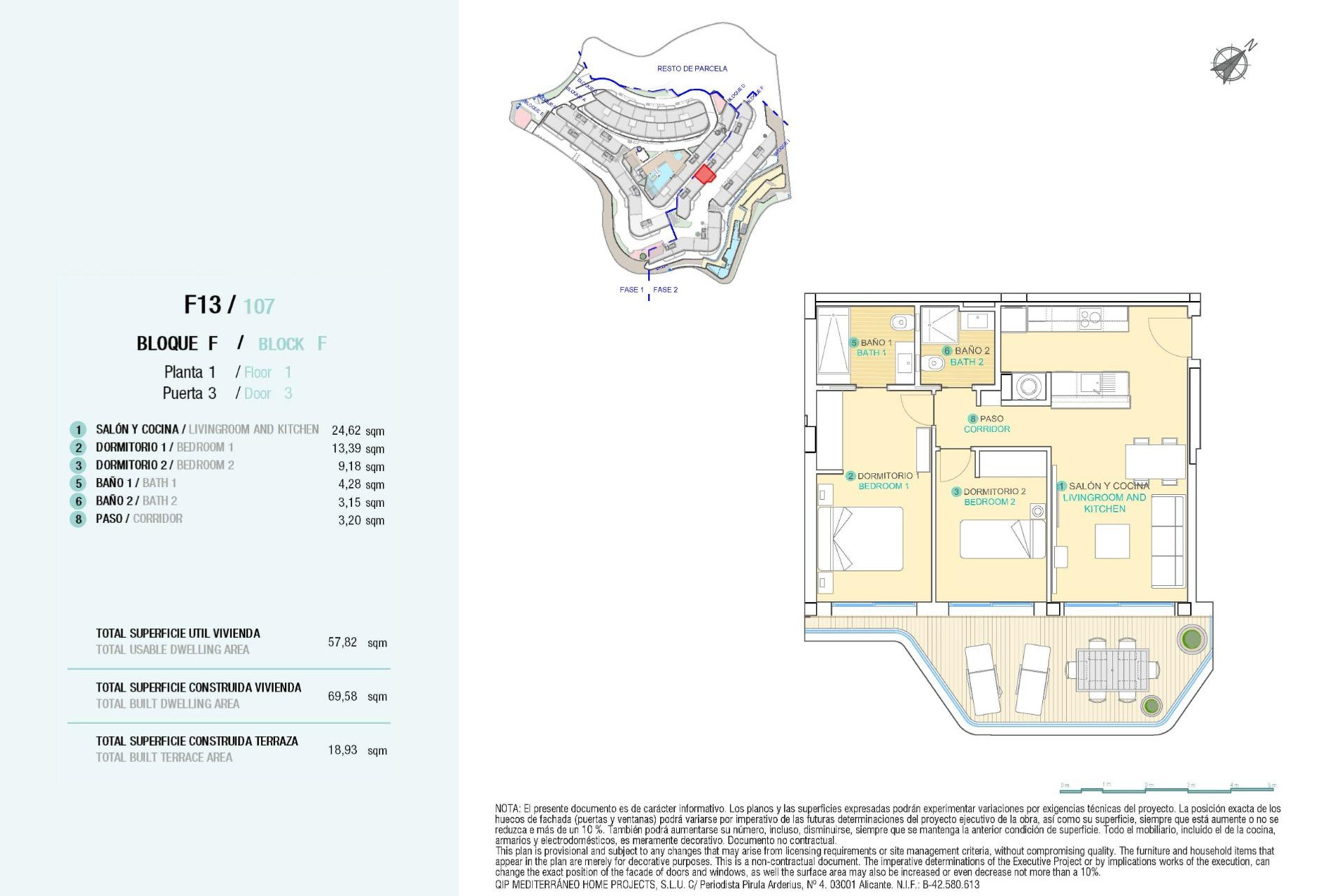 Nieuwbouw woningen - 1. Appartement / flat - Aguilas - Costa Calida