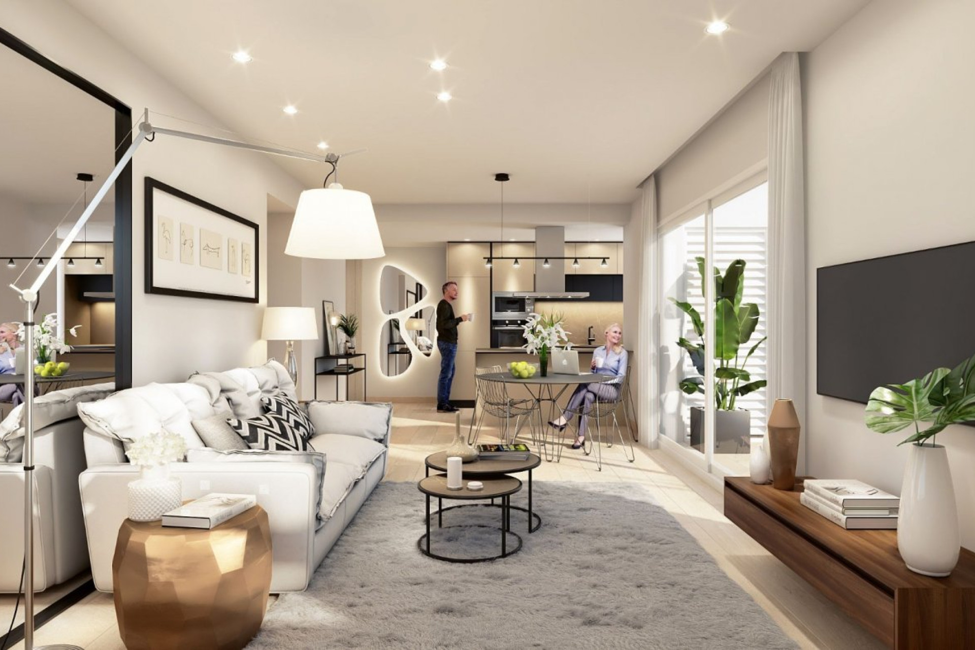 Nieuwbouw woningen - 1. Appartement / flat - Algorfa - Costa Blanca Zuid