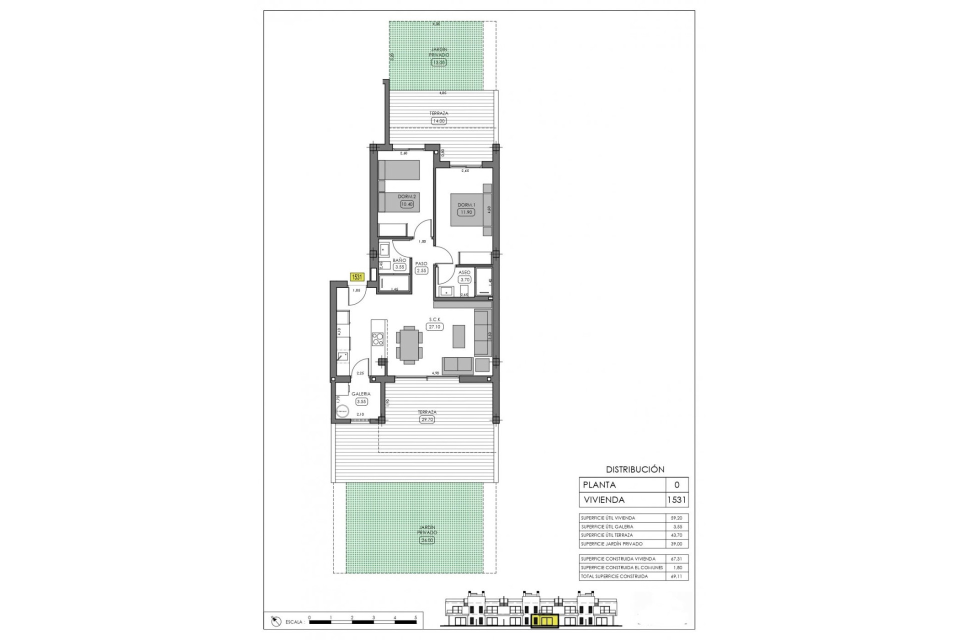 Nieuwbouw woningen - 1. Appartement / flat - Algorfa - Costa Blanca Zuid