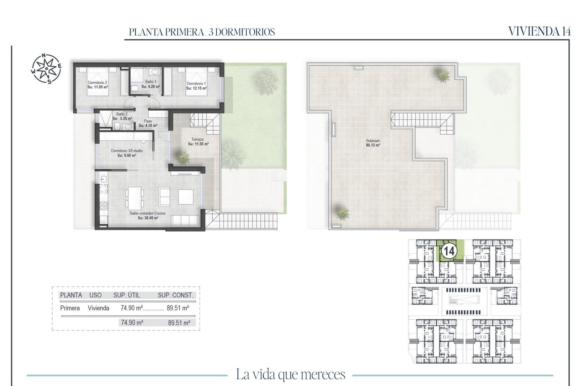 Nieuwbouw woningen - 1. Appartement / flat - Alhama De Murcia - Costa Calida