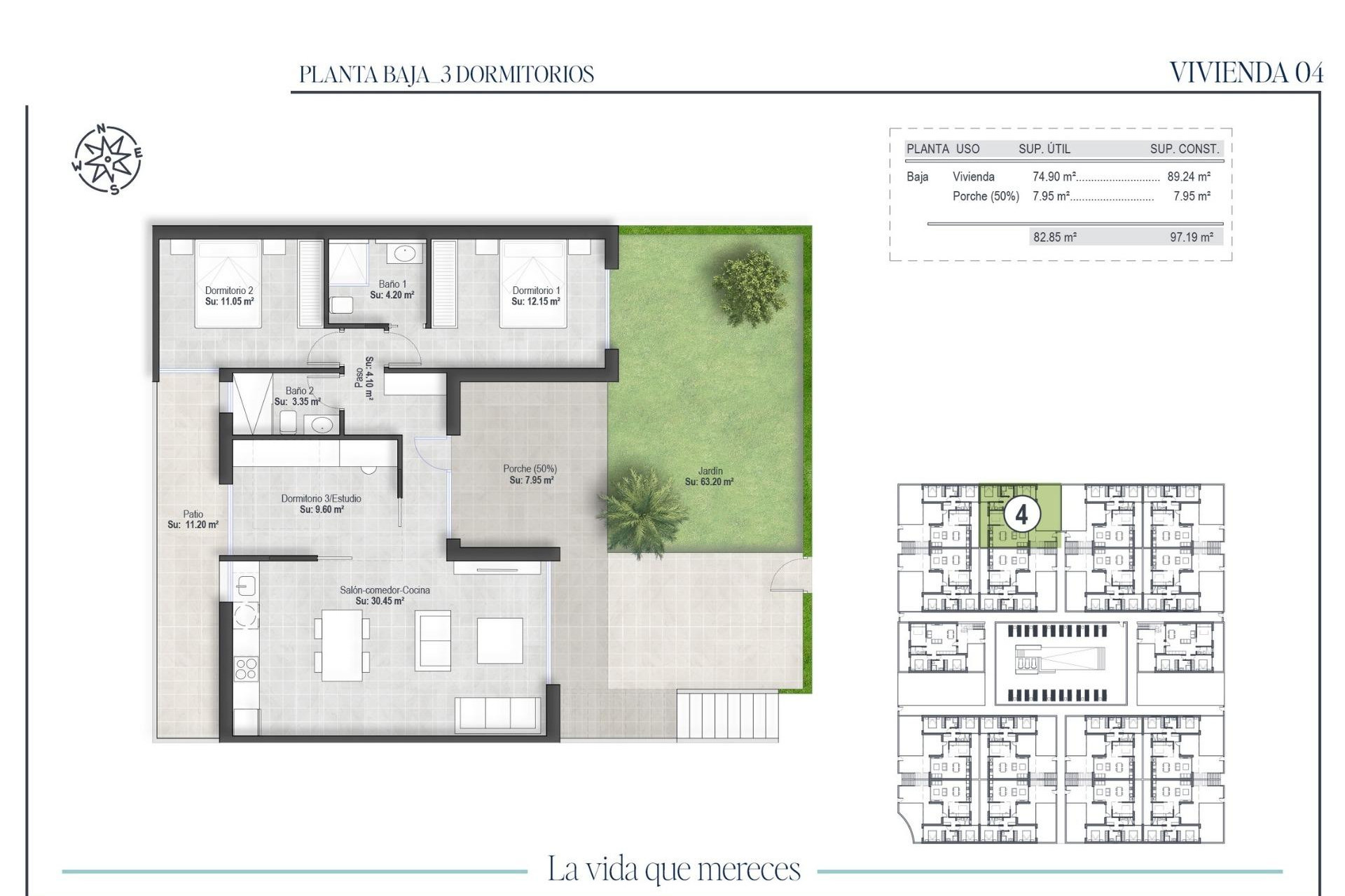 Nieuwbouw woningen - 1. Appartement / flat - Alhama De Murcia - Costa Calida