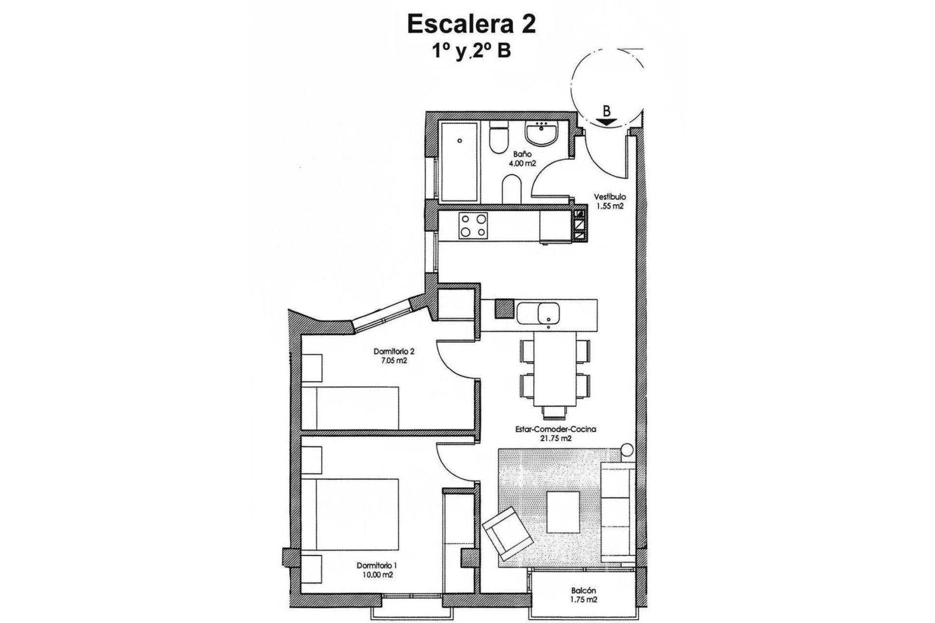 Nieuwbouw woningen - 1. Appartement / flat - Avileses - Costa Calida