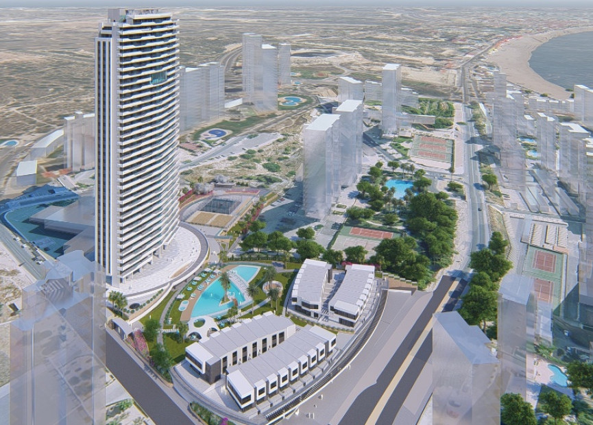 Nieuwbouw woningen - 1. Appartement / flat - Benidorm - Costa Blanca Noord