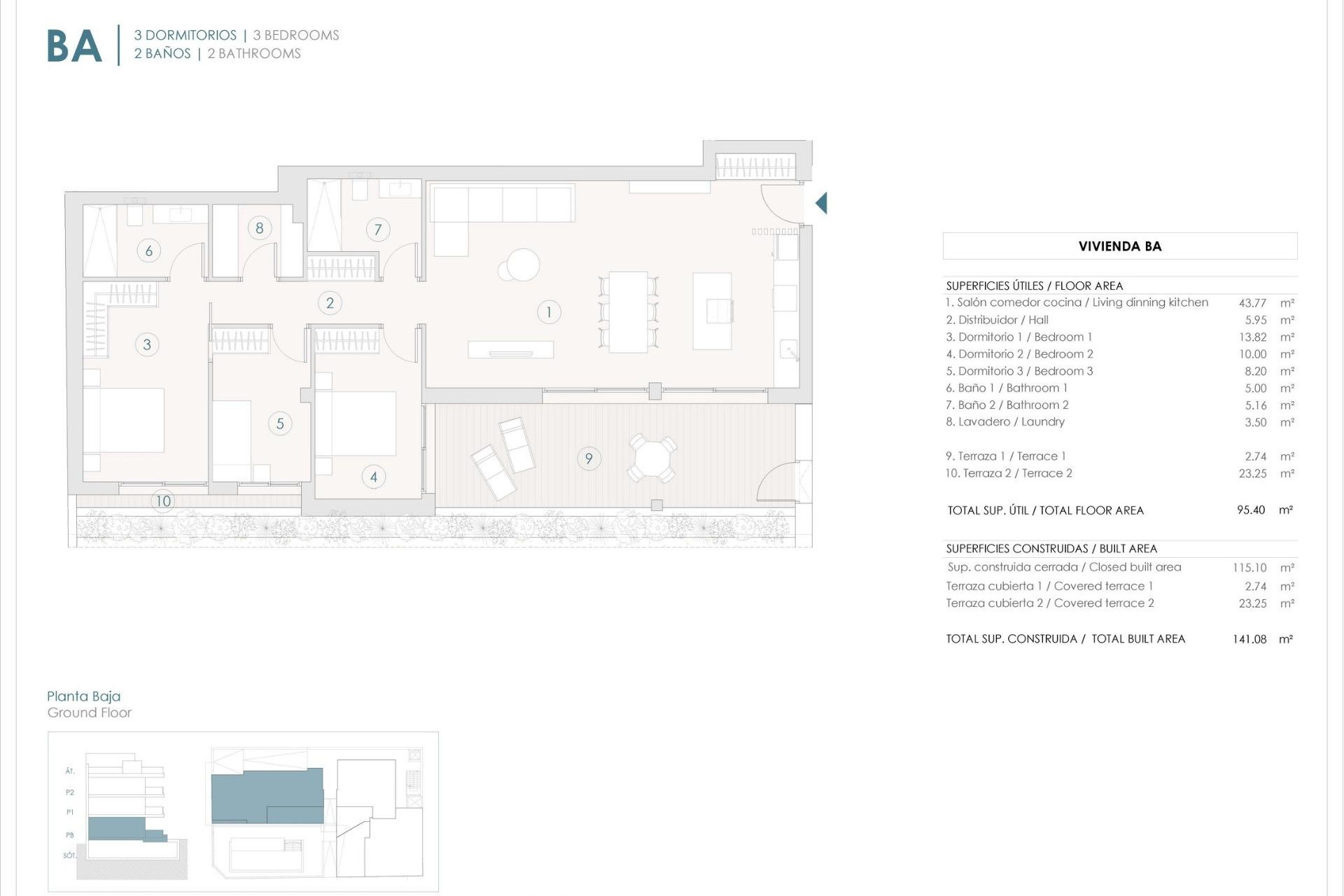 Nieuwbouw woningen - 1. Appartement / flat - Benijofar - Costa Blanca Zuid