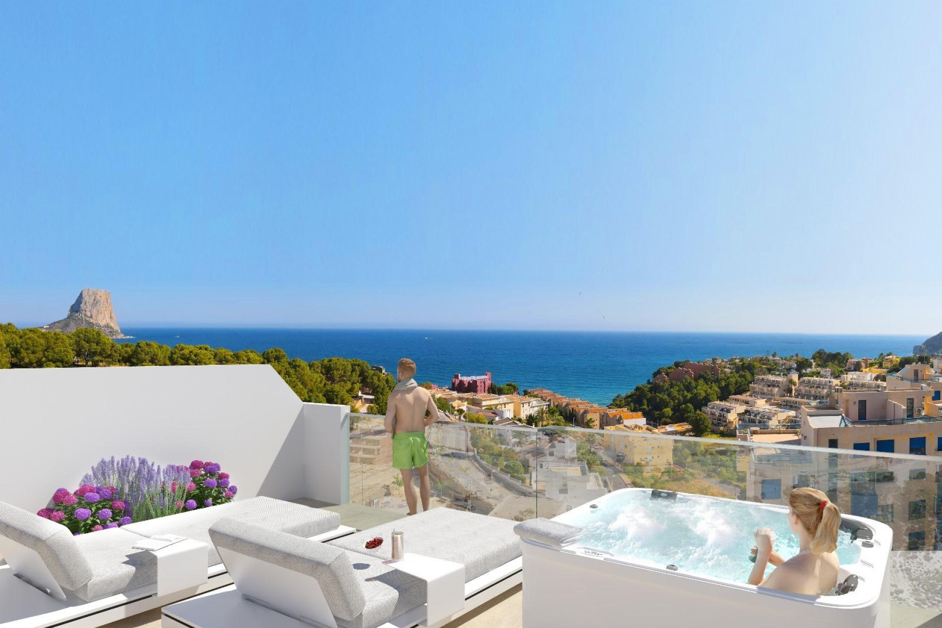 Nieuwbouw woningen - 1. Appartement / flat - Calpe - Costa Blanca Noord