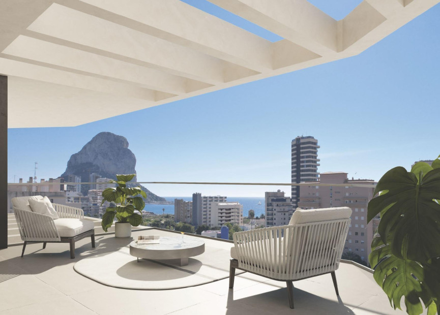 Nieuwbouw woningen - 1. Appartement / flat - Calpe - Costa Blanca Noord